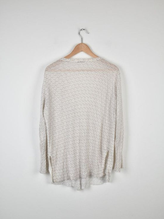 Hemisphere Cardigan Gr.38, 100% Leinen - 2ND STORY