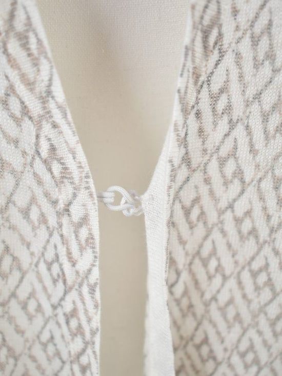 Hemisphere Cardigan Gr.38, 100% Leinen - 2ND STORY