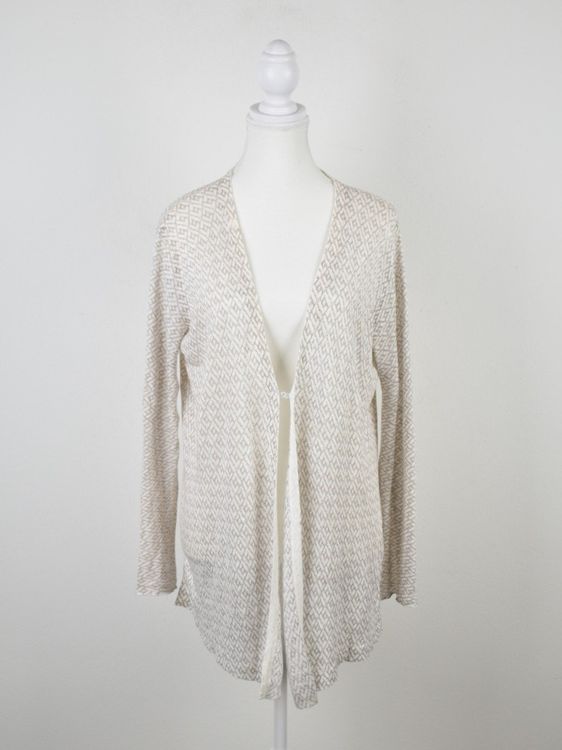 Hemisphere Cardigan Gr.38, 100% Leinen - 2ND STORY