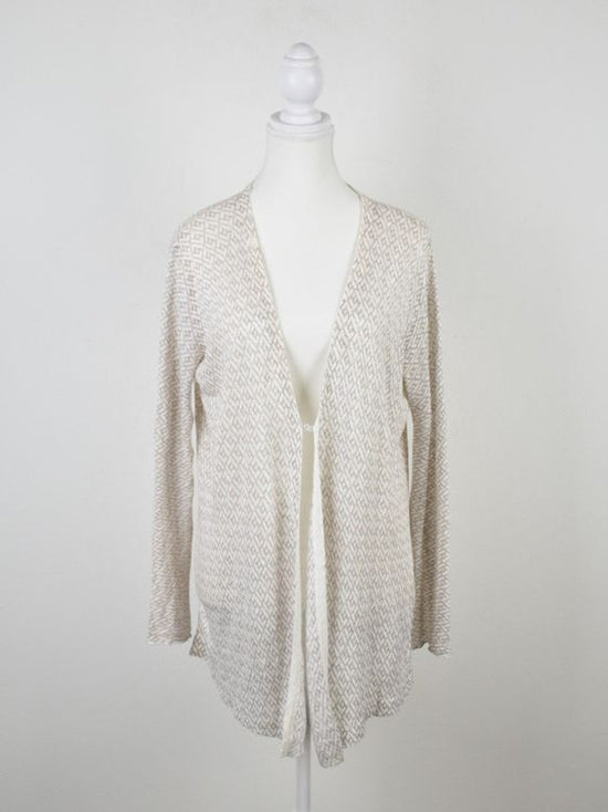 Hemisphere Cardigan Gr.38, 100% Leinen - 2ND STORY