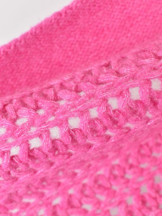 Hemisphere dreieckiges Strickcape, rosa, neuwertig - 2ND STORY