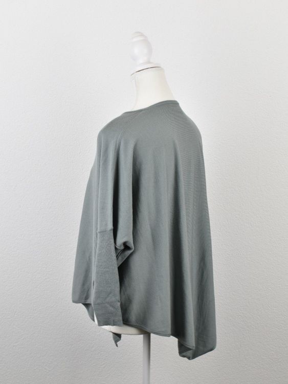 Hemisphere Pullover, Gr.XS-M, salbeigrün, oversized - Pullover - 2ND STORY