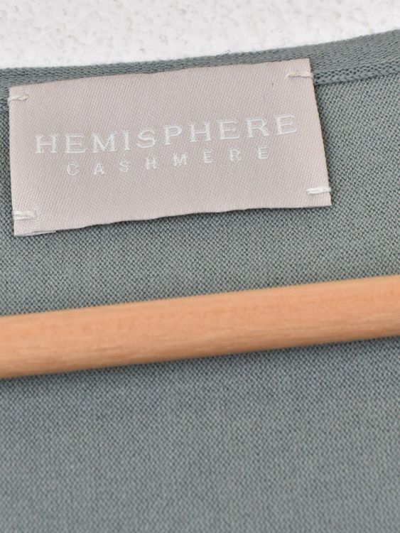Hemisphere Pullover, Gr.XS-M, salbeigrün, oversized - Pullover - 2ND STORY