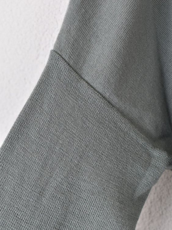 Hemisphere Pullover, Gr.XS-M, salbeigrün, oversized - Pullover - 2ND STORY