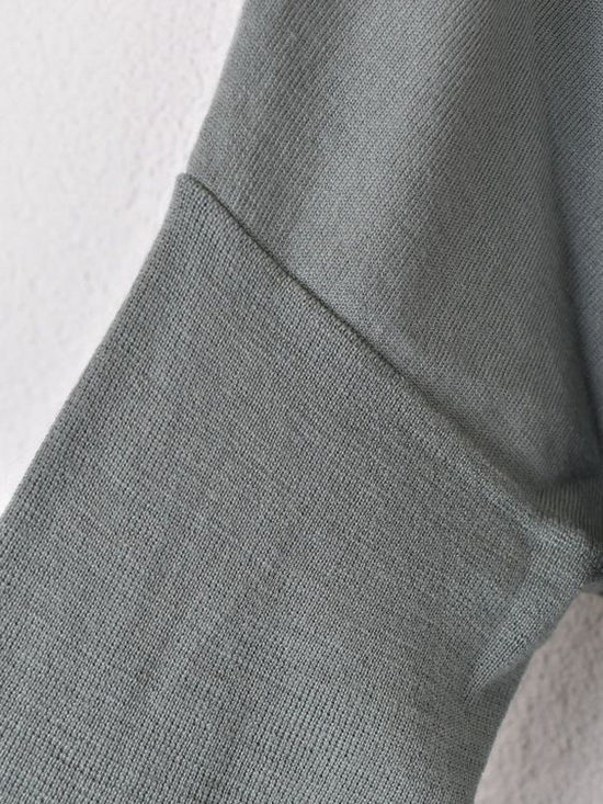 Hemisphere Pullover, Gr.XS-M, salbeigrün, oversized - Pullover - 2ND STORY