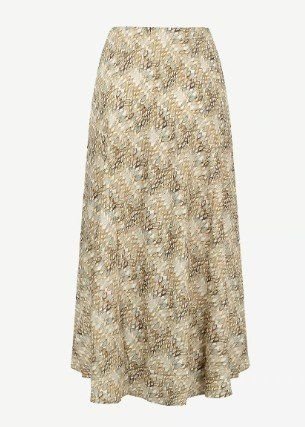 Hemisphere Seidensatin Midi-Rock Hanja, Gr.XS - Rock - 2ND STORY