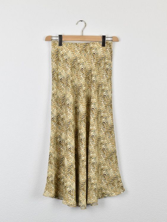 Hemisphere Seidensatin Midi-Rock Hanja, Gr.XS - Rock - 2ND STORY