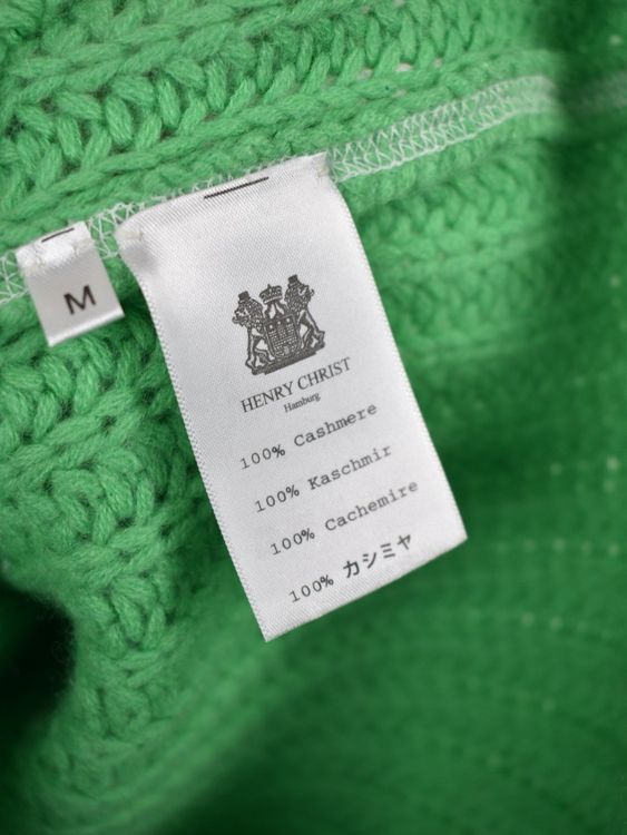Henry Christ Kaschmir Pullover, Gr.M - Pullover - 2ND STORY