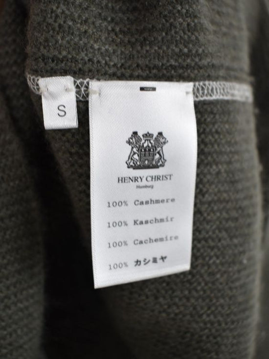 Henry Christ Kaschmir Pullover Gr.S | 2ND STORY 