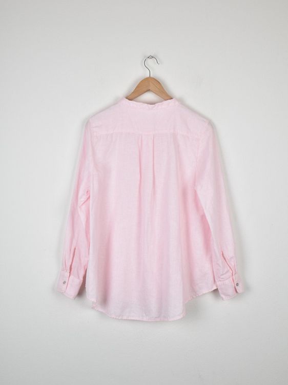Henry Christ Leinenbluse, rosa, Gr.XS - S, oversized - Bluse - 2ND STORY