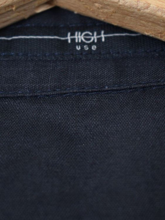 High use Leinenbluse, blau, Gr.42/44, neuwertig - Bluse - 2ND STORY