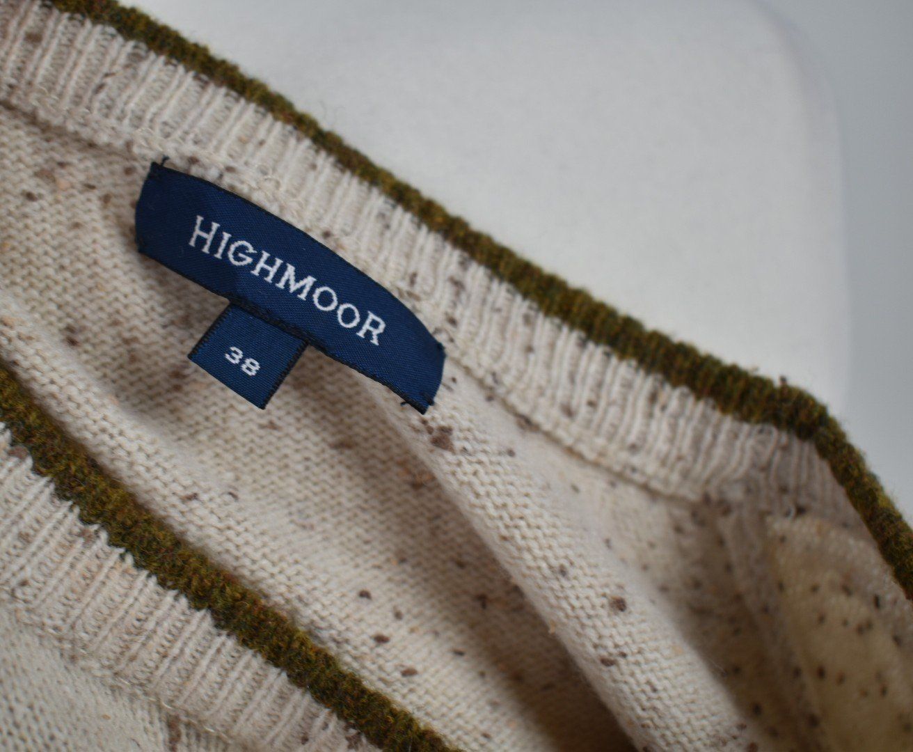 Highmoor Pullover Gr.38 80% Schurwolle - 5