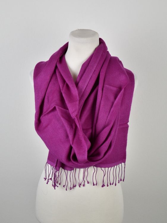 Himalaya Pashmina & Seide Schal 44 x 190cm, ungetragen