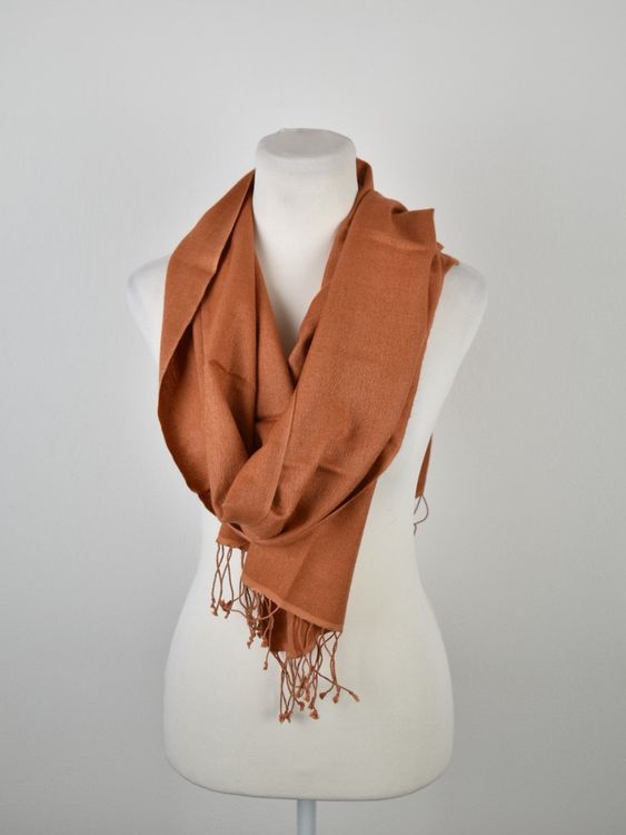 Himalaya Pashmina & Seide Schal 44 x 190cm, ungetragen