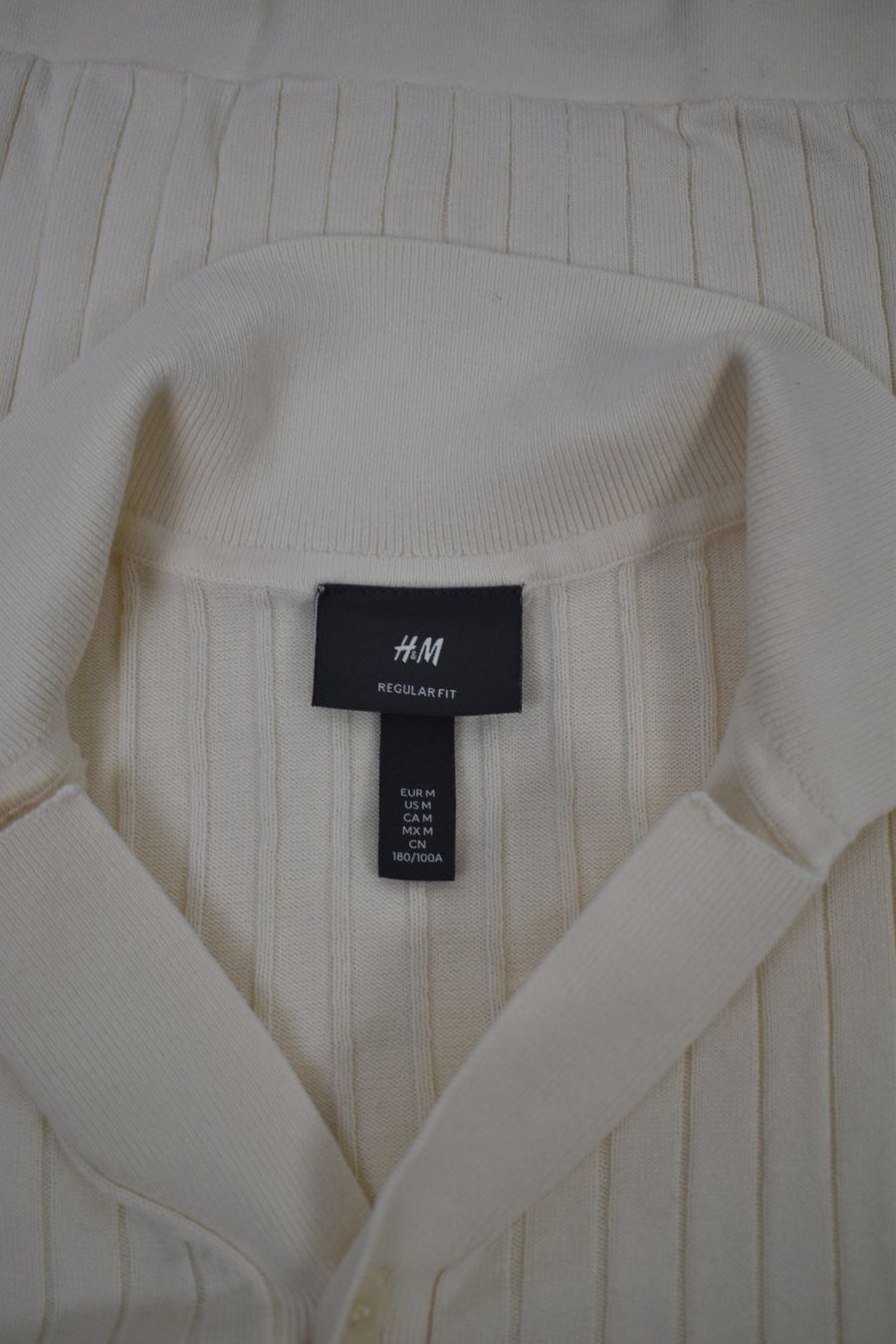 H&M Strickshirt Gr.M Baumwolle/Viskose