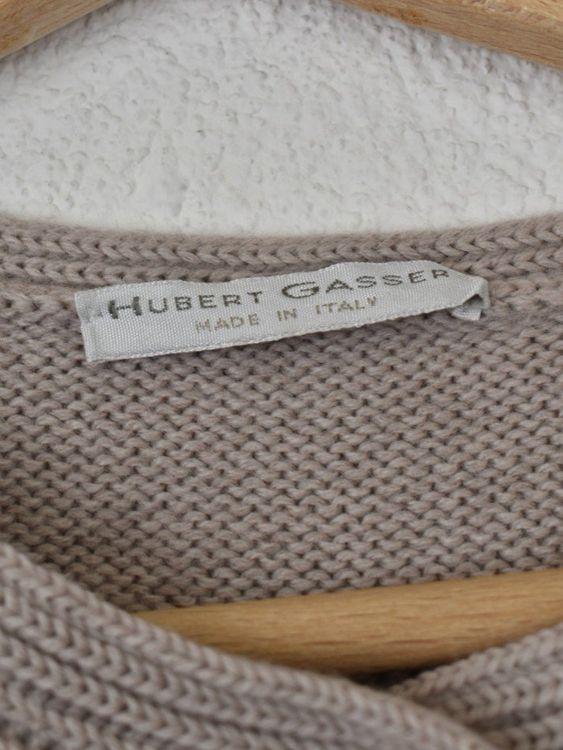 Hubert Gasser Strickjacke, Rosébeige, Gr.L, 100% Merinowolle - Strickjacke - 2ND STORY