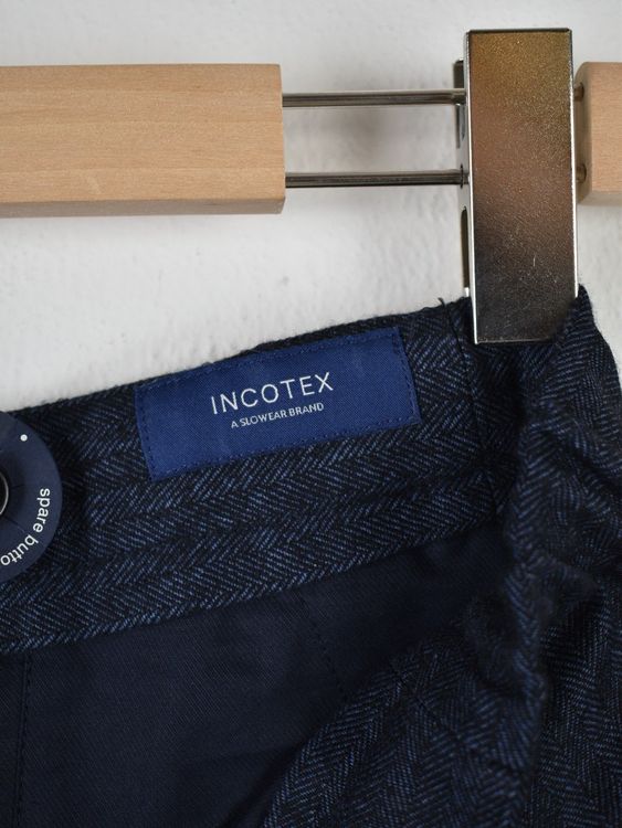 Incotex Slim Fit Pattern 30 Stoffhose Gr.50, neu