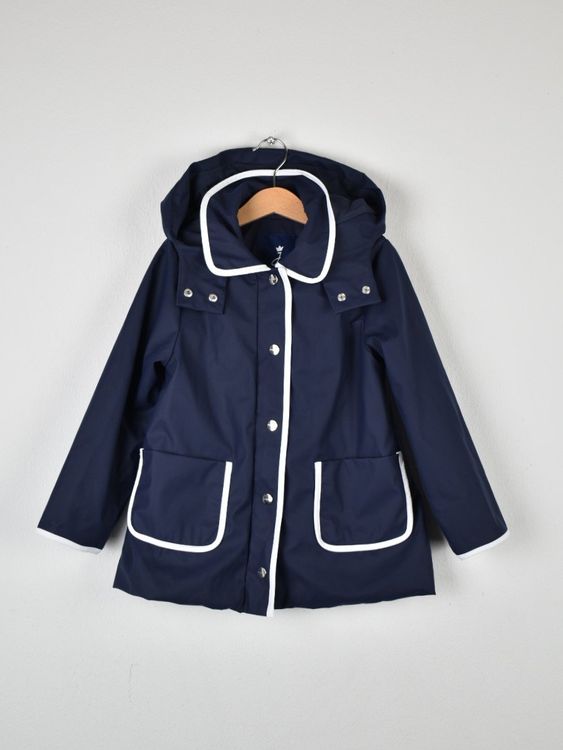 Jacadi Paris Regenjacke, blau, Gr.116 - Regenjacke - 2ND STORY