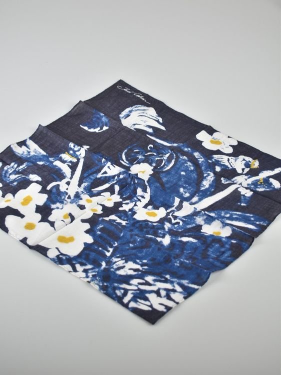 Jacob Cohën Tuch, unisex, Leinen & Baumwolle, 54 x 54cm - Foulard - 2ND STORY