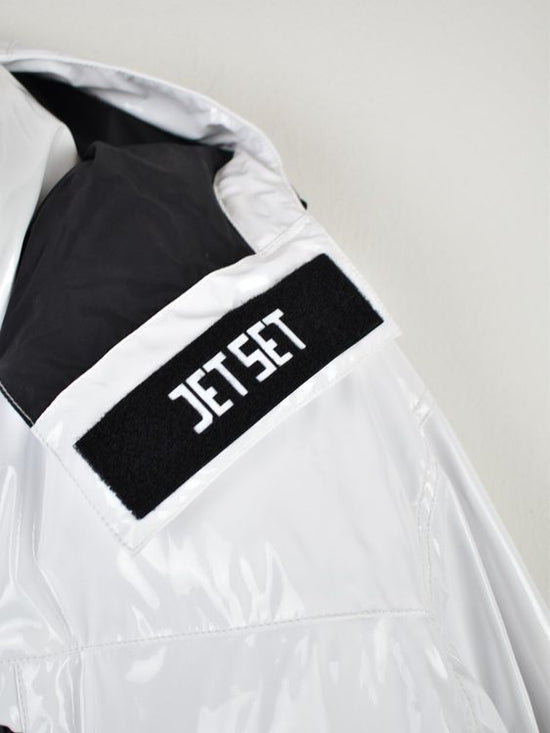 Jet Set Skijacke, Lackoptik, Gr.2 (48/50), wie neu - Skijacke - 2ND STORY