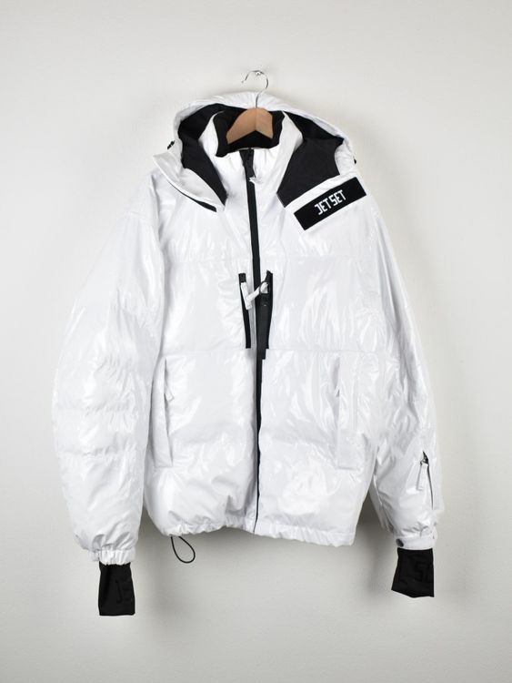 Jet Set Skijacke, Lackoptik, Gr.2 (48/50), wie neu - Skijacke - 2ND STORY