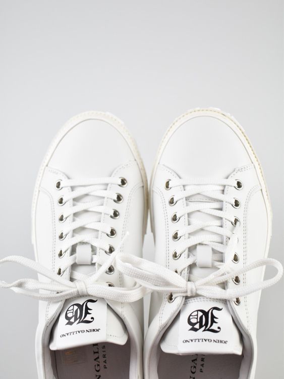 John Galliano Sneaker Gr.40/40.5, ungetragen, weiss
