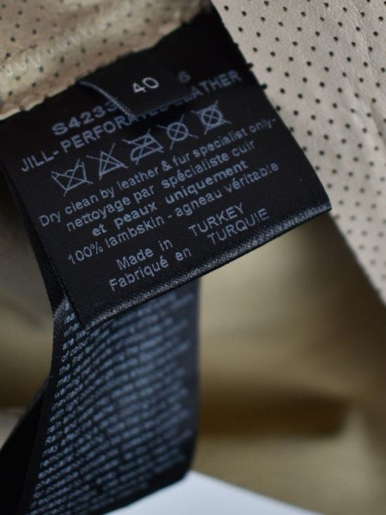 JOSEPH Lammleder Shirt, Gr.40, neuwertig - T-Shirt - 2ND STORY