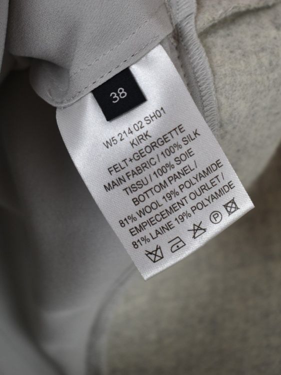 JOSEPH Seidenbluse, grau, Gr.38 - Bluse - 2ND STORY