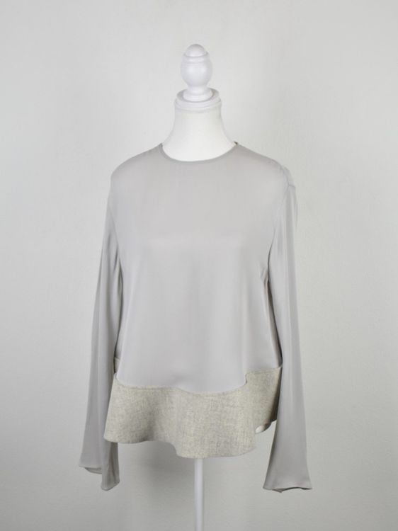 JOSEPH Seidenbluse, grau, Gr.38 - Bluse - 2ND STORY
