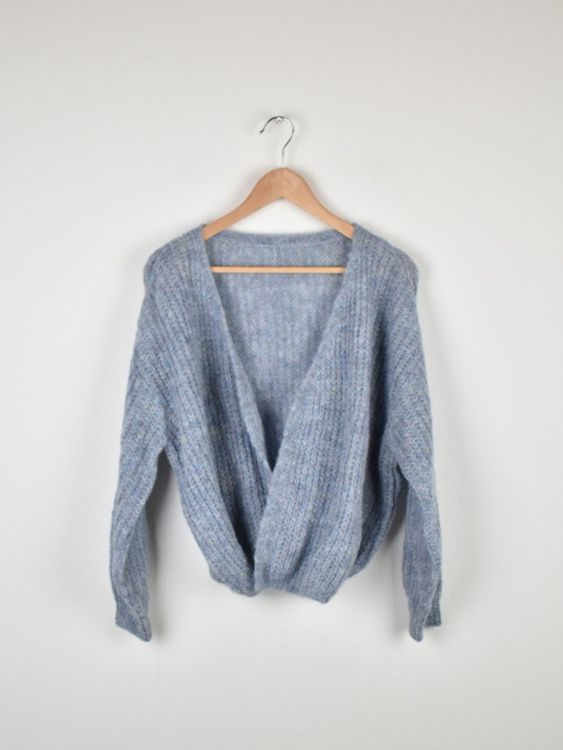 Jungle Folk Vega Wrap Cardigan, Gr.S/M, 89% Alpaka | 2ND STORY 