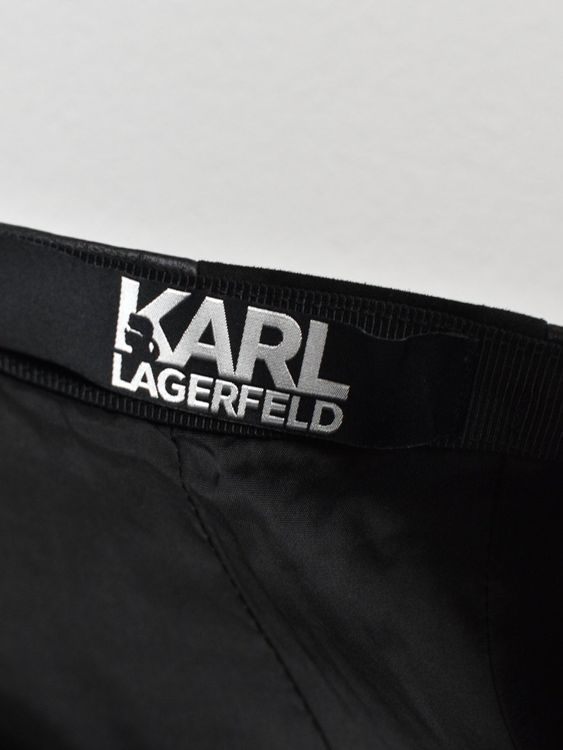 Karl Lagerfeld Lammleder Rock, Gr.36, schwarz, neuwertig - Rock - 2ND STORY