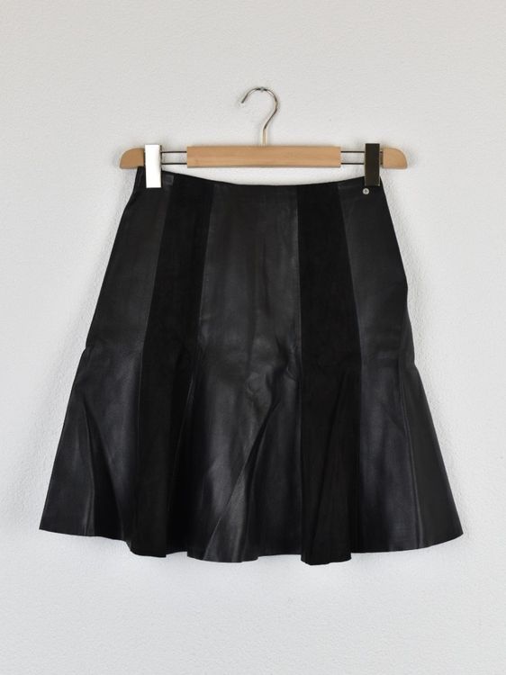 Karl Lagerfeld Lammleder Rock, Gr.36, schwarz, neuwertig - Rock - 2ND STORY