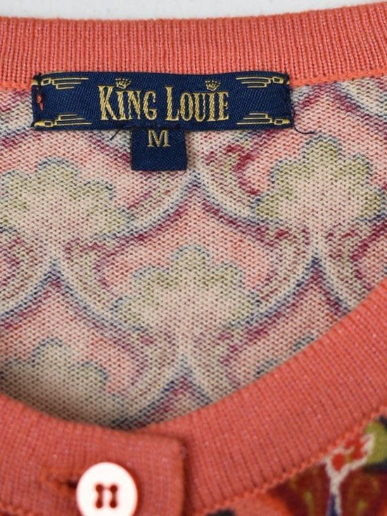King Louie Cardigan "Cardi Roundneck Frio", Gr.M - Strickjacke - 2ND STORY