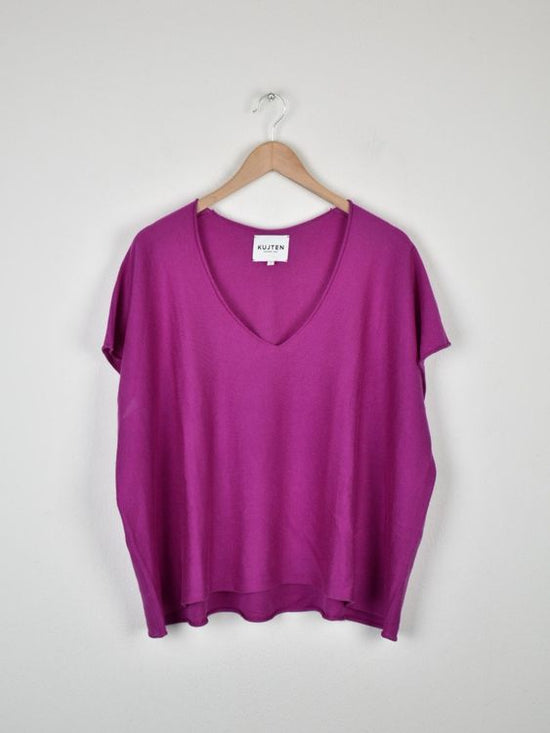 Kujten Pullover, leicht, Gr.36, oversized, Seide & Kaschmir - Pullover - 2ND STORY