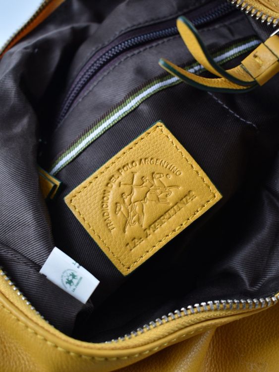 La Martina Umhängetasche, Leder, neuwertig - Handtasche - 2ND STORY