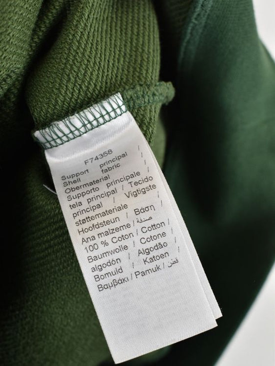 Lacoste Hoodie, grün, gemustert, Gr.XL - Pullover - 2ND STORY