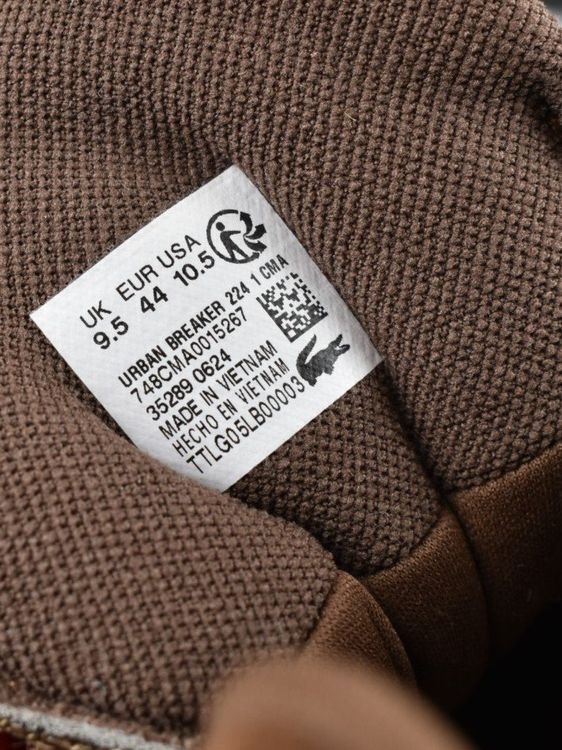 Lacoste Urban Breaker 224, braun, Gr.44, neuwertig - 2ND STORY