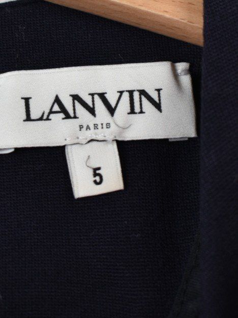 Lanvin Kleid Gr.110, dunkelblau - 2ND STORY