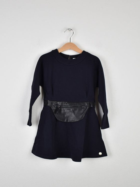 Lanvin Kleid Gr.110, dunkelblau - 2ND STORY