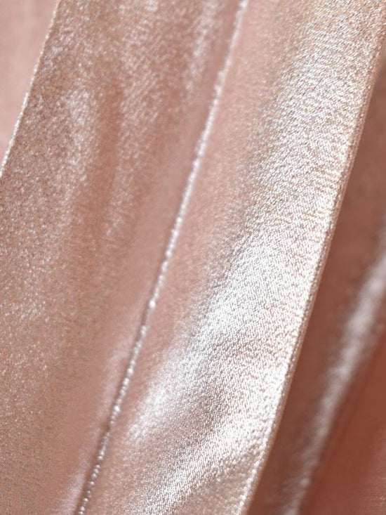 Lauren Ralph Lauren Plissee - Rock in Metallic - Rosé, Gr.42 - Rock - 2ND STORY