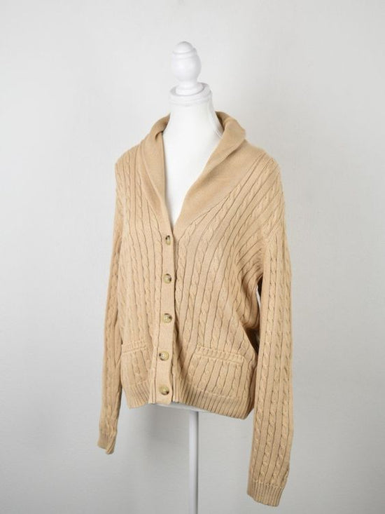 Lauren Ralph Lauren Strickjacke, Gr.L, 100% Baumwolle - Strickjacke - 2ND STORY