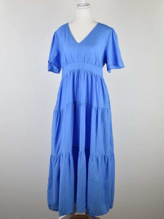 Lawrence Grey Maxikleid Gr.40, blau, ungetragen