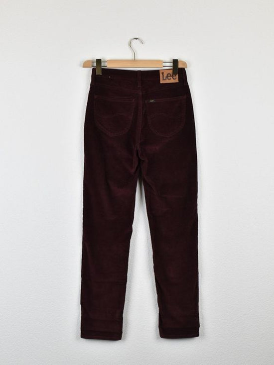 Lee "Carol" Hose, Cord, Gr.28/35, burgundy - Hose - 2ND STORY
