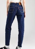 Levi's 80's Mom Jeans, dunkelblau, Gr.26/30 - Jeans - 2ND STORY