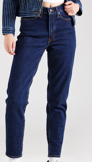 Levi's 80's Mom Jeans, dunkelblau, Gr.26/30 - Jeans - 2ND STORY
