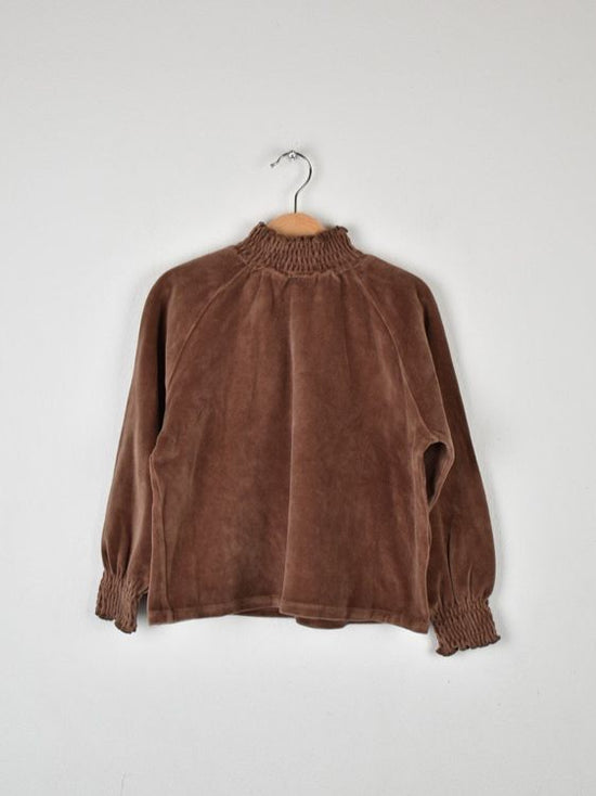 Liilu Pullover, Samtoptik Gr.116, 100% Baumwolle, neu - Pullover - 2ND STORY