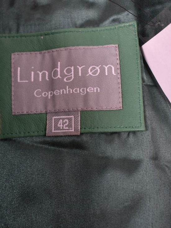 Lindgrøn Copenhagen Lederjacke, Gr.42, ungetragen - Lederjacke - 2ND STORY