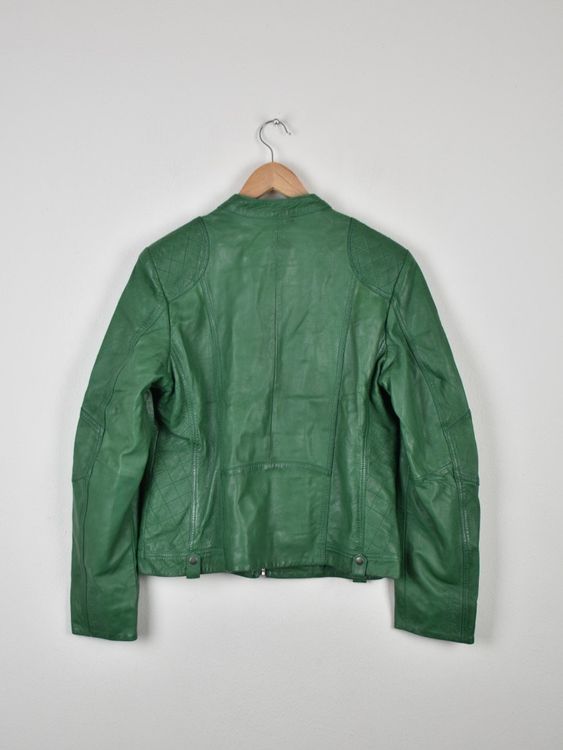 Lindgrøn Copenhagen Lederjacke, Gr.42, ungetragen - Lederjacke - 2ND STORY