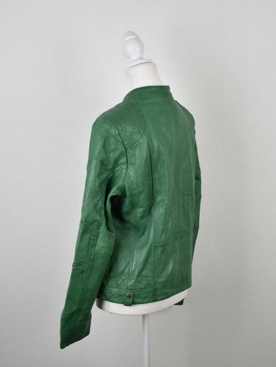 Lindgrøn Copenhagen Lederjacke, Gr.42, ungetragen - Lederjacke - 2ND STORY