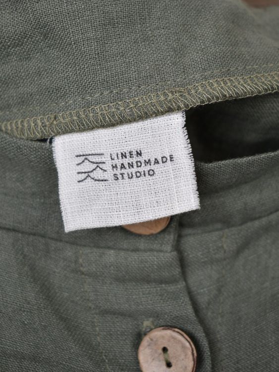 Linen Handmade Studio Rock, 100% Leinen, Gr.36 - Rock - 2ND STORY